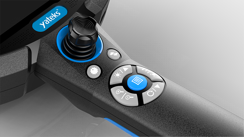 HIE系列高清視頻內(nèi)窺鏡采用手動+電動驅(qū)動方式,探頭可實現(xiàn)360度旋轉(zhuǎn),可全方位觀測被檢測物