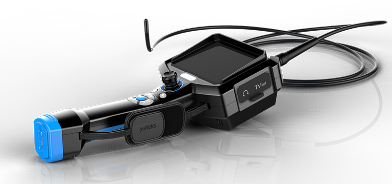 HIE手持式內(nèi)窺鏡手柄+綁帶,單手即可完成所有操作,長時間使用輕松、易操作